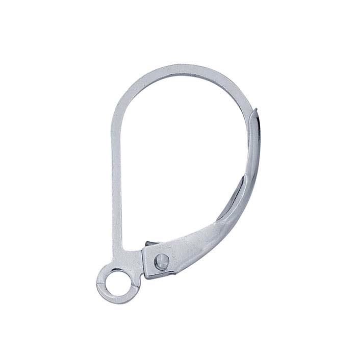 Lever-Back Ear Wire with Open Ring
