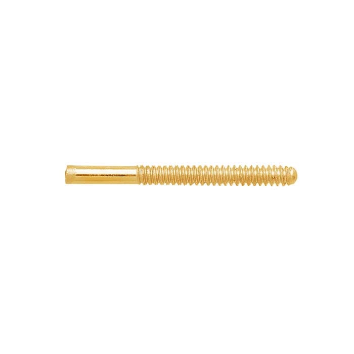 1.07mm x 11.11mm Threaded Ear Post with Round Nose