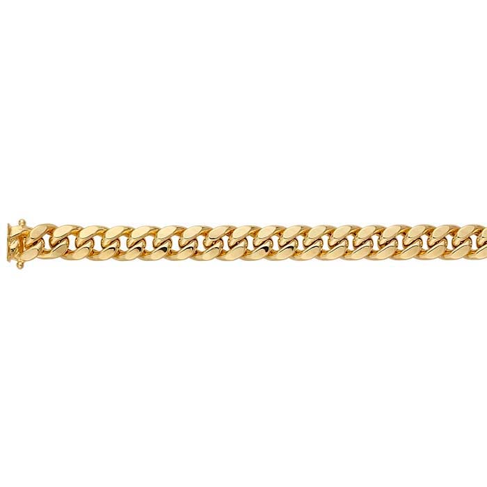 14K Yellow Gold 10.7mm Miami Cuban Bracelet