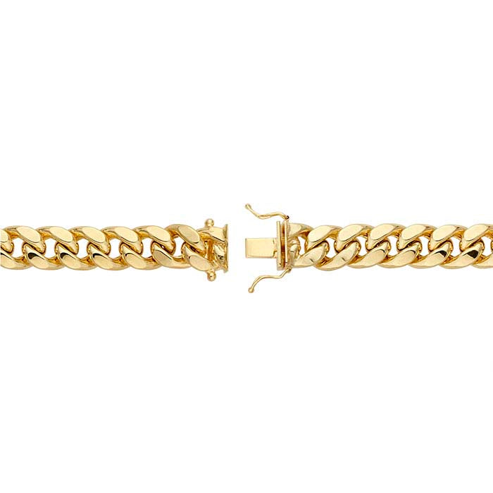 14K Yellow Gold 10.7mm Miami Cuban Bracelet