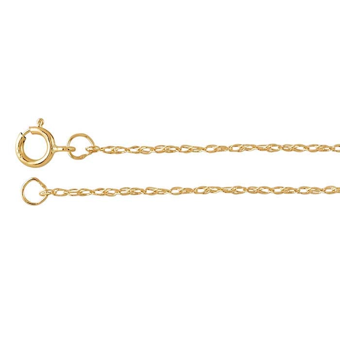 14K Yellow Gold Double-Rope Chain