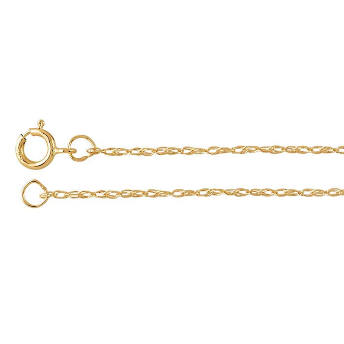 14K Yellow Gold Double-Rope Chain