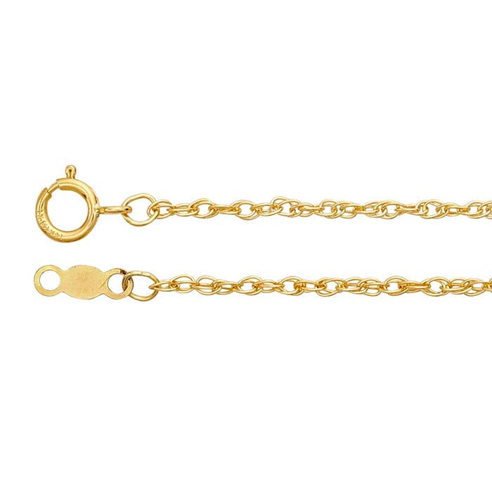 14K Yellow Gold Double-Rope Chain