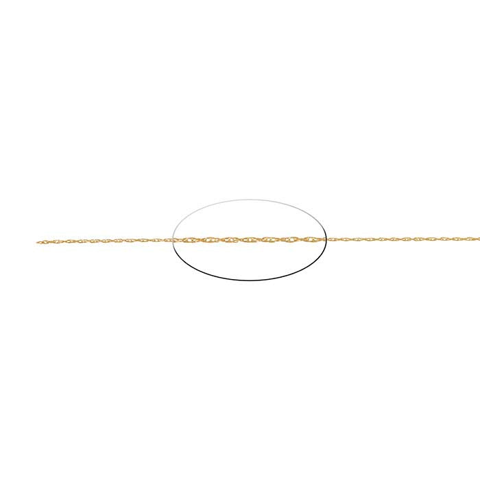 14K Yellow Gold Double-Rope Chain