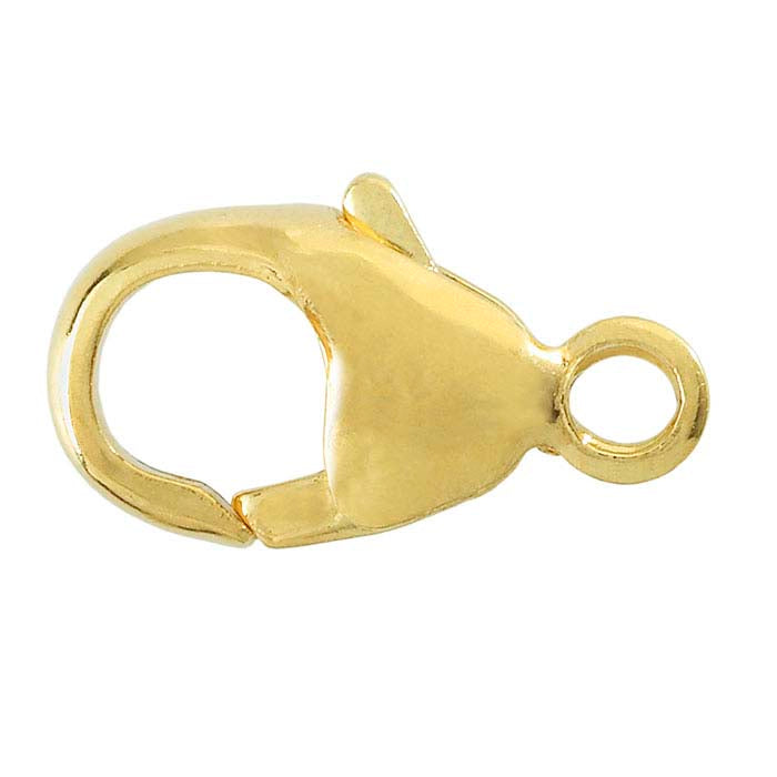 Teardrop Lobster Clasp with Closed Ring