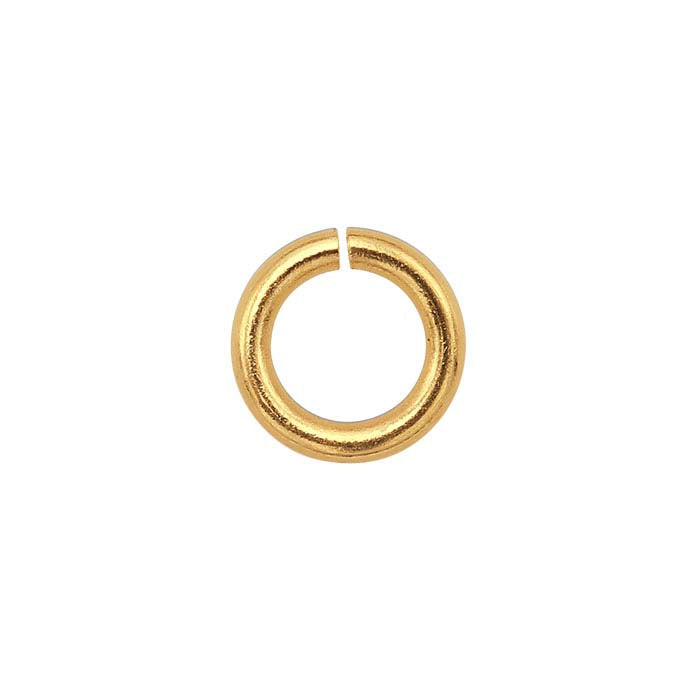 Anello di giunzione tondo 14K oro giallo 2,4 mm ID