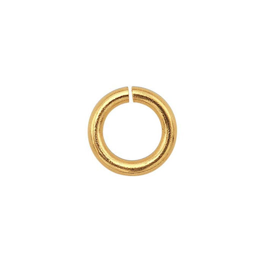 14K Yellow Gold Round Jump Ring