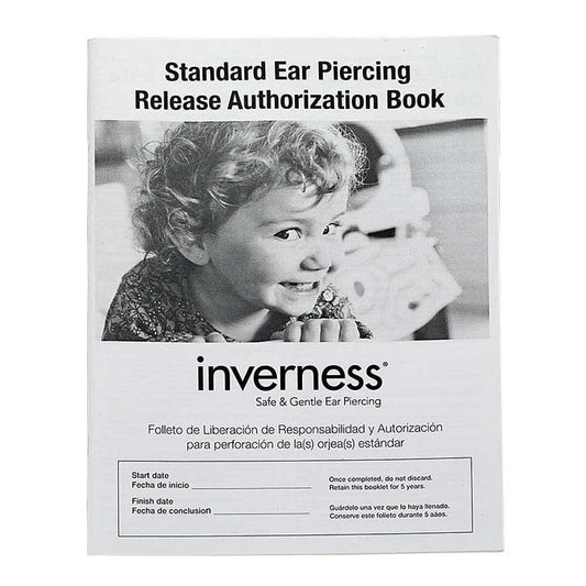 Inverness® Ear-Piercing Signature Release Booklet