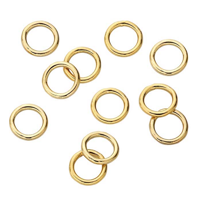 14/20 Yellow Gold-Filled Round Closed Ring