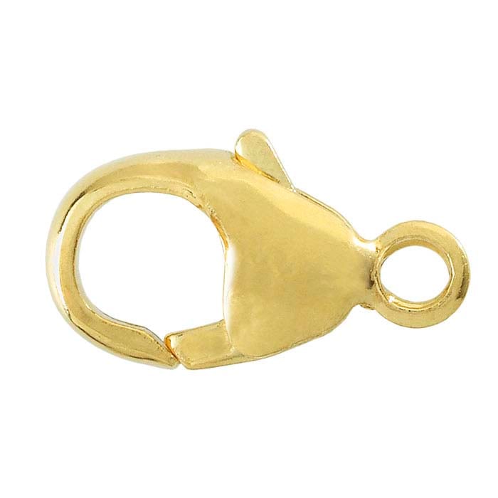 Teardrop Lobster Clasp with Closed Ring