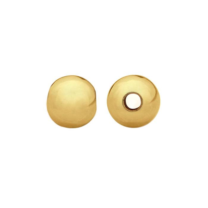 12/20 Yellow Gold-Filled Round Seamless Bead