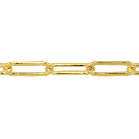 14/20 Yellow Gold-Filled 3.1mm Oval Cable Chain, By the Foot