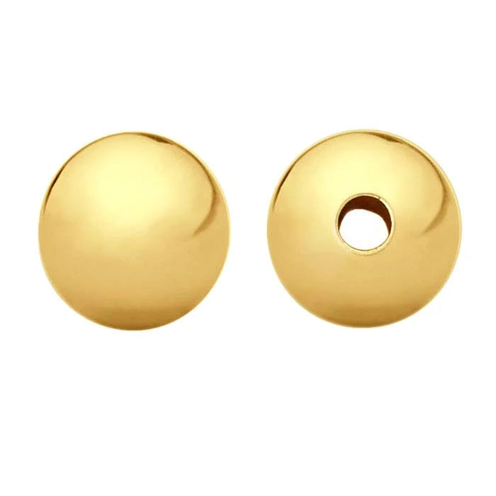 14/20 Yellow Gold-Filled Round Seamless Bead