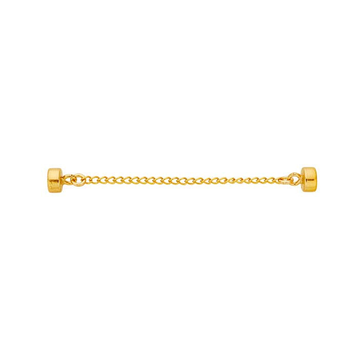 14/20 Yellow Gold-Filled 1.5mm Safety Curb Chain