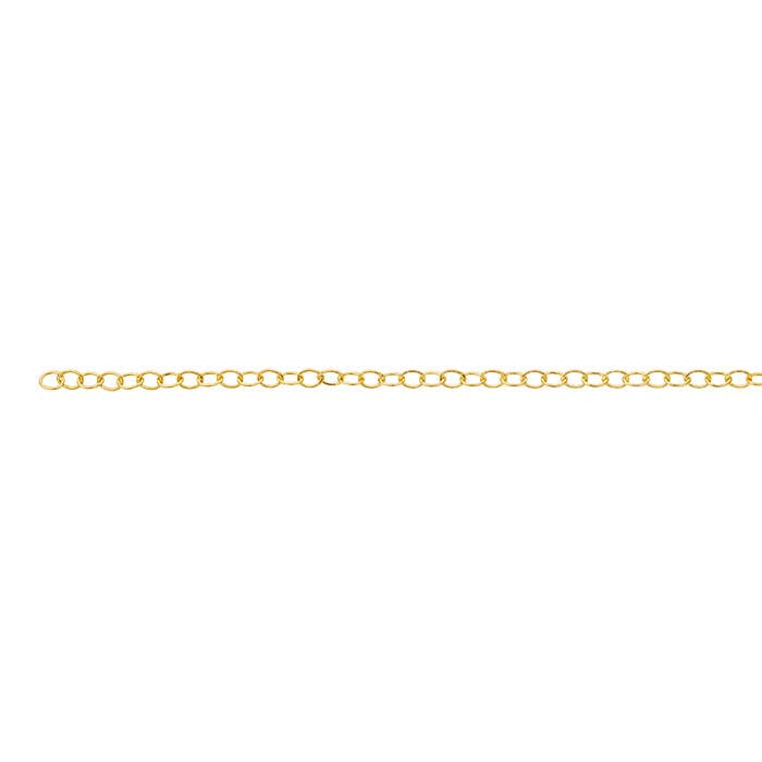 14/20 Yellow Gold-Filled Oval Cable Chain