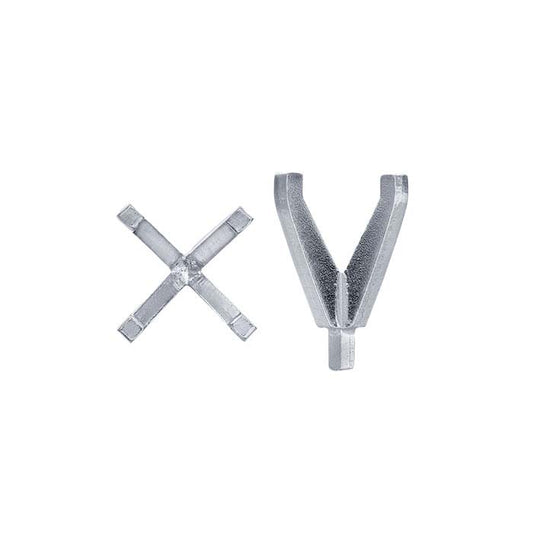 14K White Gold 5.8mm Round Tall 4-Prong Setting with Peg