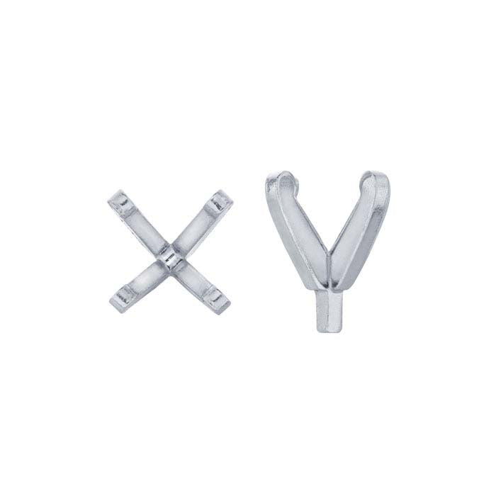 Platinum 1-Ct. Round Low 4-Prong Setting with Peg