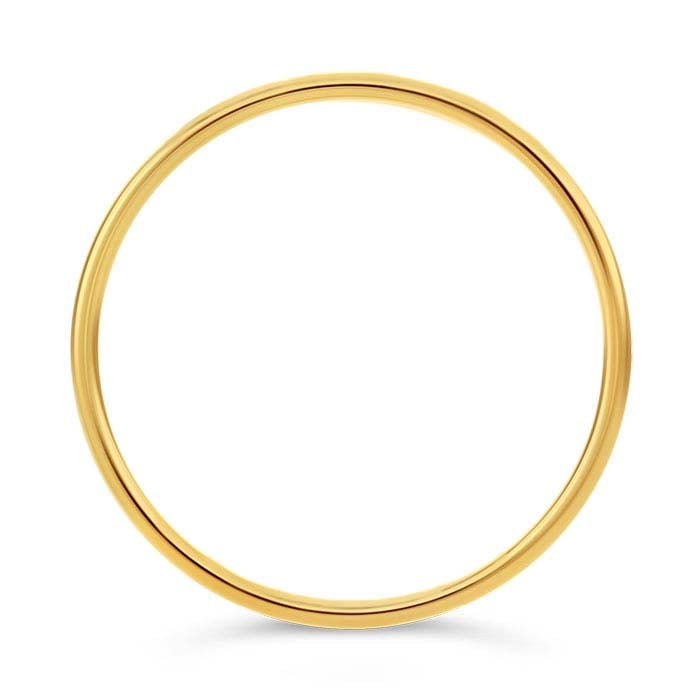 14/20 Yellow Gold-Filled Single Arch Ring