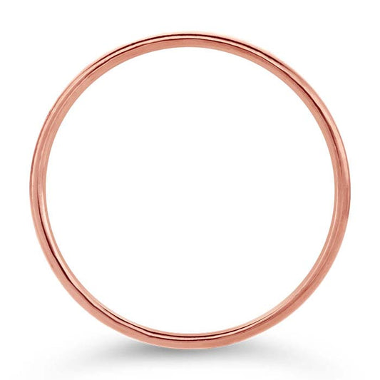 14/20 Rose Gold-Filled Single Arch Ring