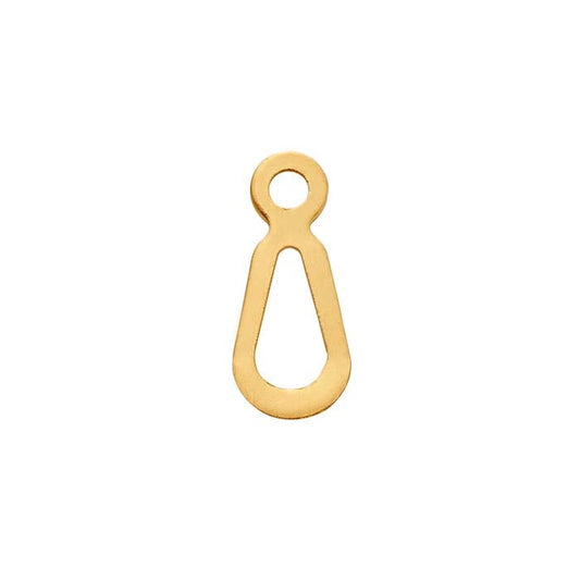 14/20 Yellow Gold-Filled 7 x 3mm Teardrop Tag