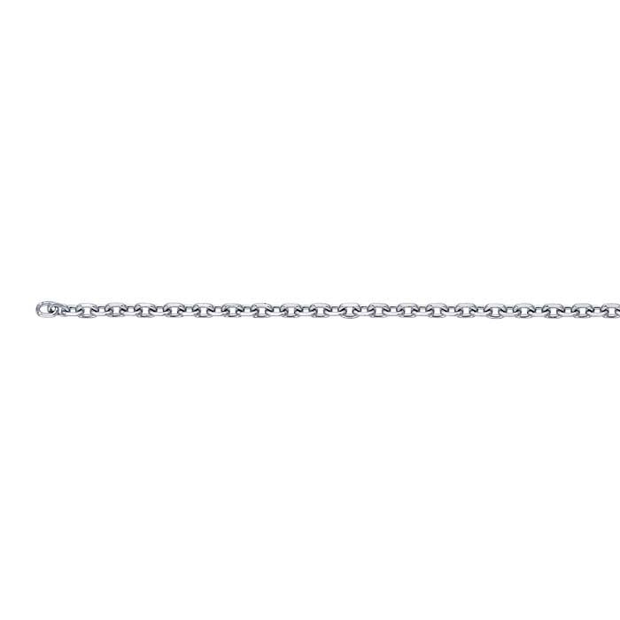 Platinum Oval Cable Chain