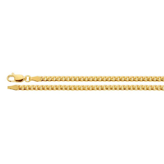 14/20 Gelbgold gefüllte 2,9 mm Panzerkette