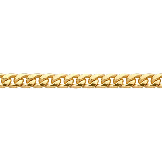 14/20 Gelbgold gefüllte 2,9 mm Panzerkette