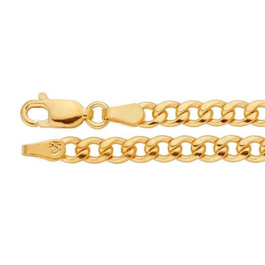 14/20 Gelbgold gefüllte 3,8 mm Panzerkette