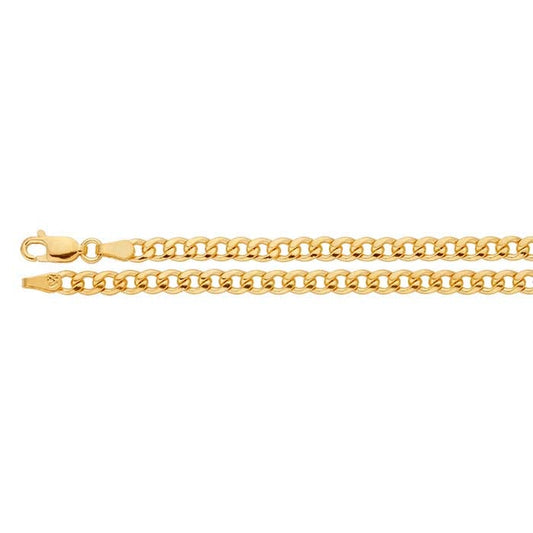14/20 Gelbgold gefüllte 3,8 mm Panzerkette