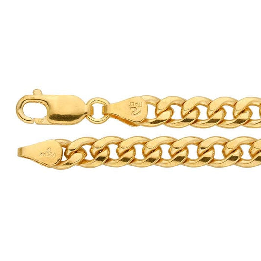 14/20 Gelbgold gefüllte 5,5 mm Panzerkette