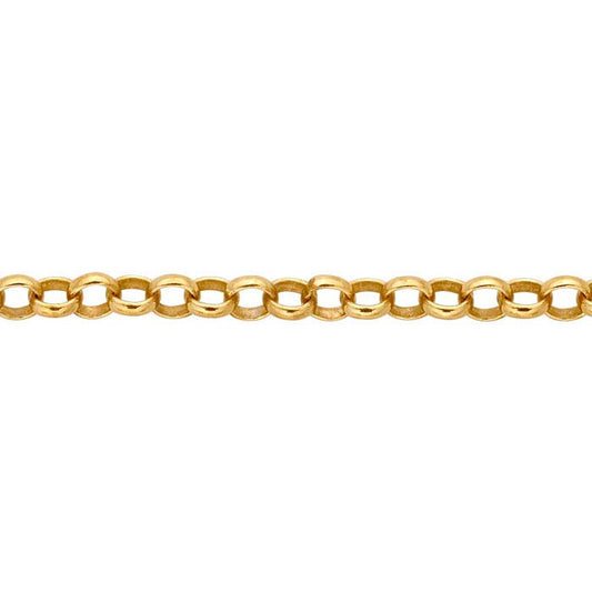 14/20 Gelbgold gefüllte 2,2 mm runde Rolo-Kette
