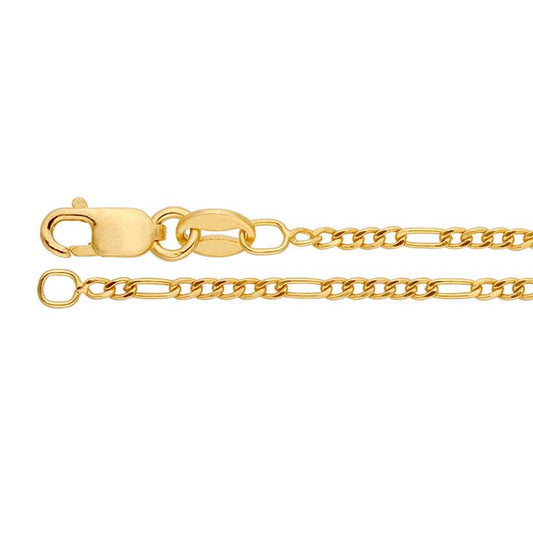 14/20 Yellow Gold-Filled Figaro Chain