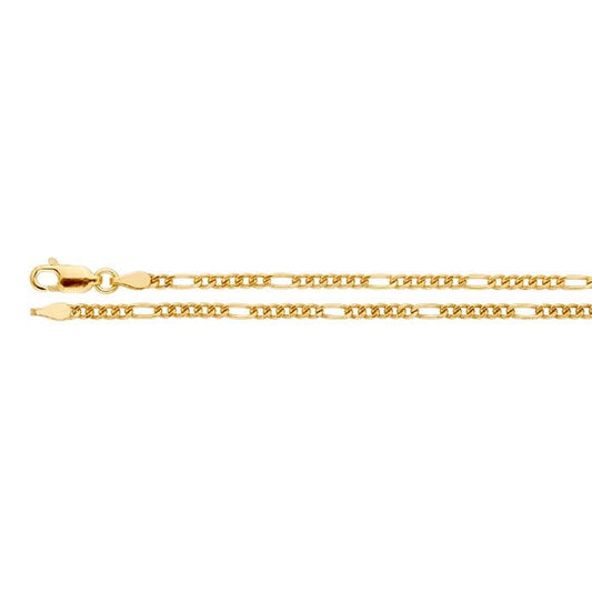 14/20 Yellow Gold-Filled Figaro Chain