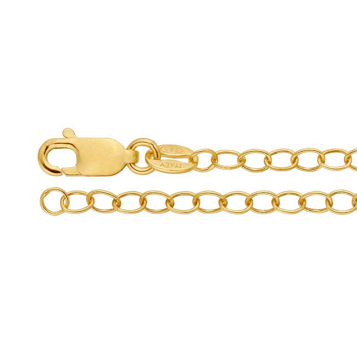 14/20 Yellow Gold-Filled Oval Cable Chain