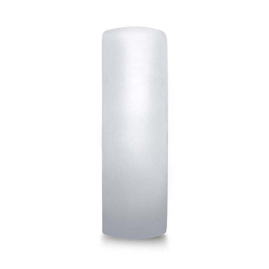 Alianza de boda Nordt de oro blanco de 14 quilates, peso pluma, ajuste cómodo, 6 mm