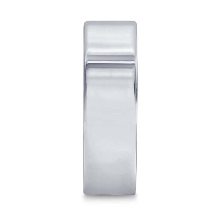 Nordt Platinum Flat Comfort Fit Lightweight Wedding Band