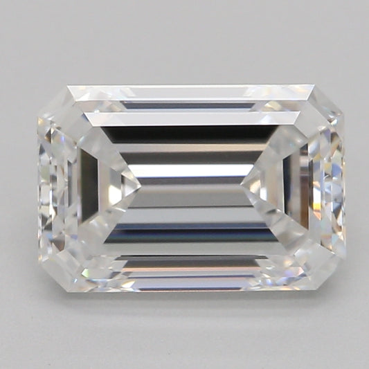 Diamante sintetico 1,53ct, Smeraldo, E, VVS2