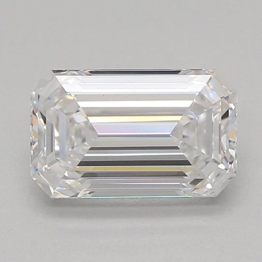 Diamante sintetico 0,79 ct, Smeraldo, E, VVS2
