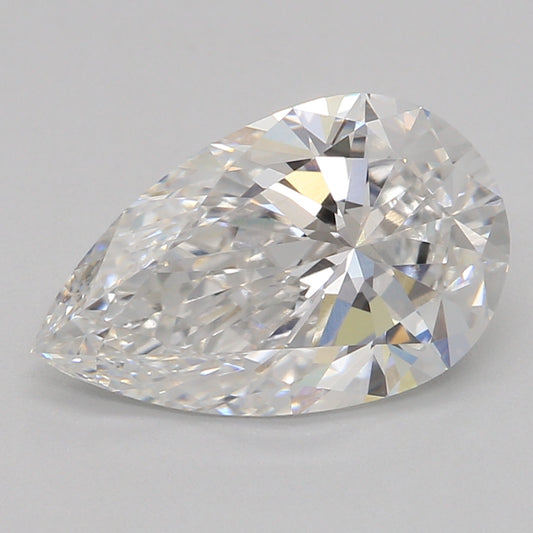 Diamante sintetico 1,54ct, a pera, E, VVS1