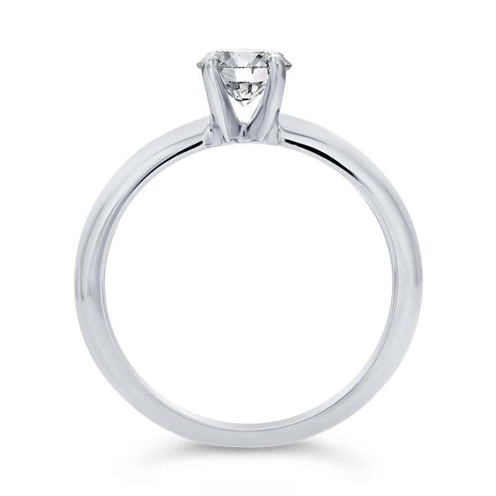 14K White Gold 3/4-Ct. Lab-Grown Diamond-Set Ring
