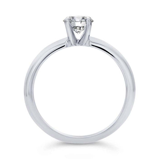 14K White Gold 3/4-Ct. Lab-Grown Diamond-Set Ring