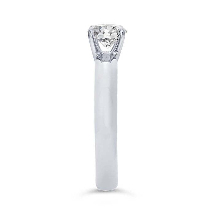 14K White Gold 3/4-Ct. Lab-Grown Diamond-Set Ring
