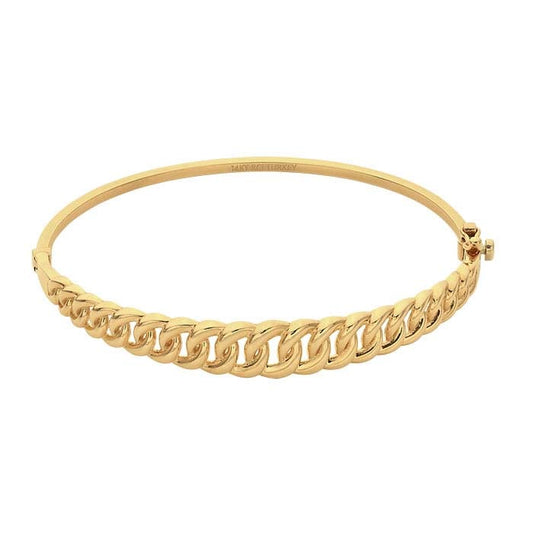 14K Yellow Gold Curb Chain Bracelet