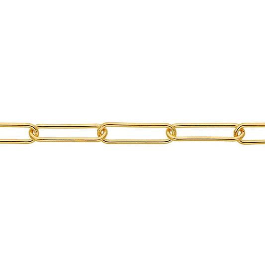14/20 Yellow Gold-Filled 2.7mm Oval Cable Chain, By the Foot
