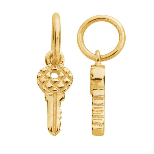 14K Gult Guld Nyckelberlock