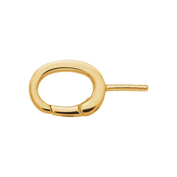 Rinforzo per Collana in Oro Giallo 14K con Perla su Pernio