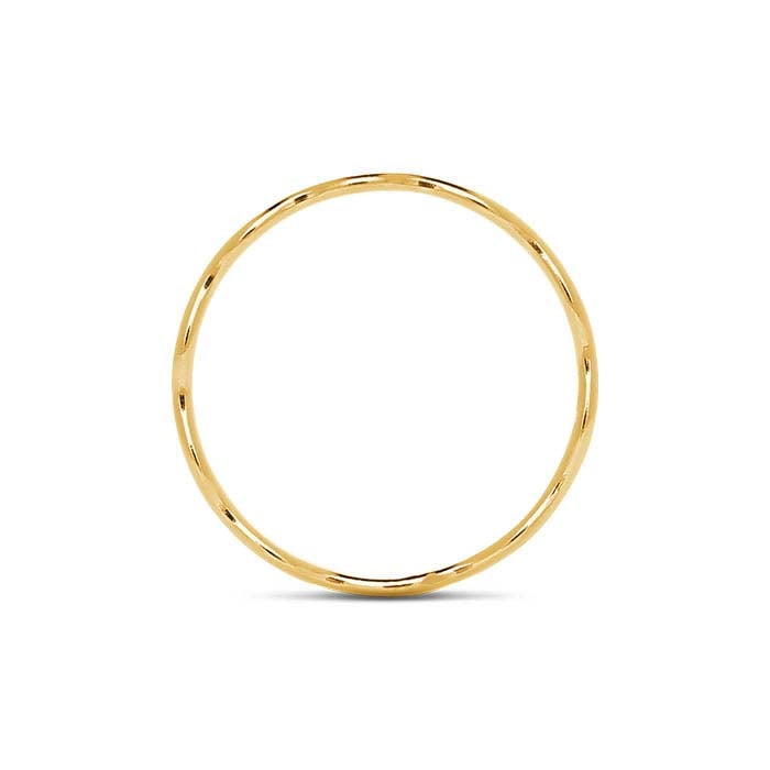14/20 Yellow Gold-Filled Wavy Ring