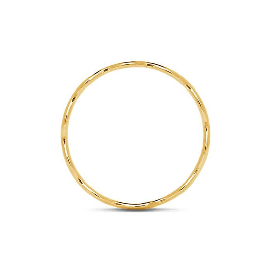 14/20 黄铜镀金 1毫米 波浪形戒指