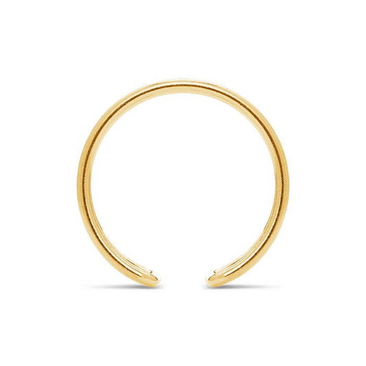 14/20 Yellow Gold-Filled Double-Cuff Ring