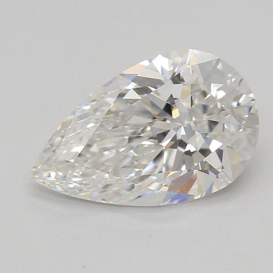Diamante coltivato in laboratorio 1,01 ct, a pera, E, VVS2